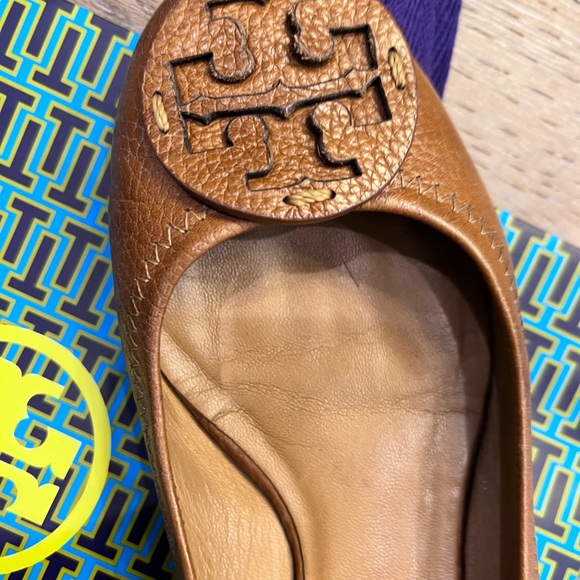 Tory Burch - camel color Miller ballet flats size 8.5 - Picture 3 of 11